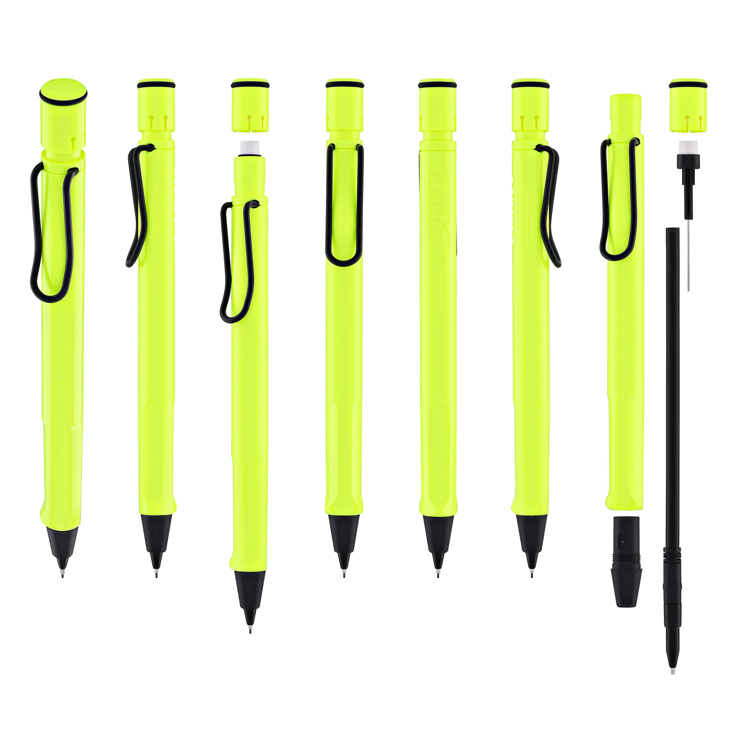 Lamy Safari Mechanical Pencil in Neon Yellow - 0.5mm