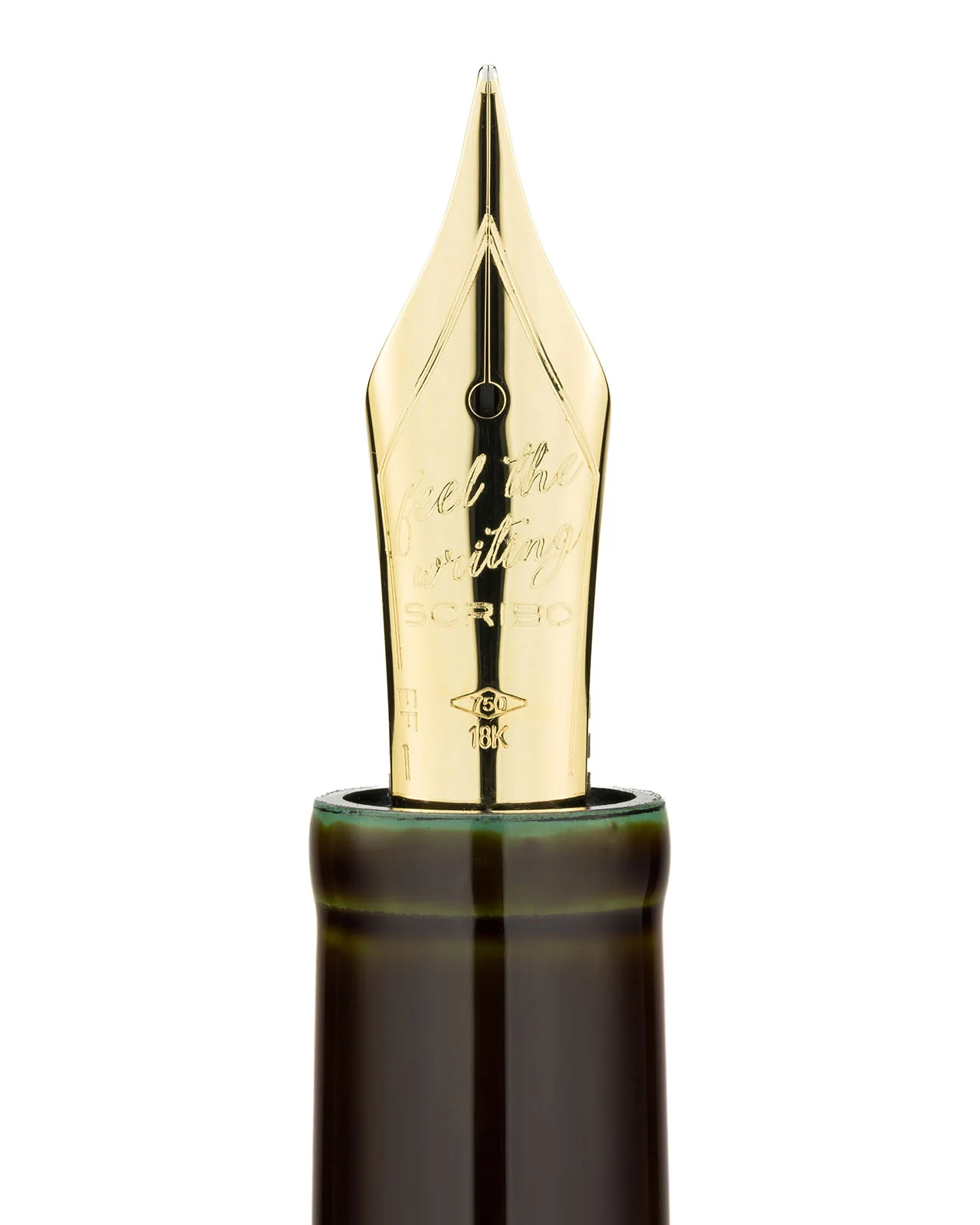 86-scribo-piuma-fountain-pen-in-hane-toruko-with-yellow-gold-trim-limited-edition-2.webp Scribo Piuma Fountain Pen in Hane Toruko with Yellow Gold Trim - Limited Edition