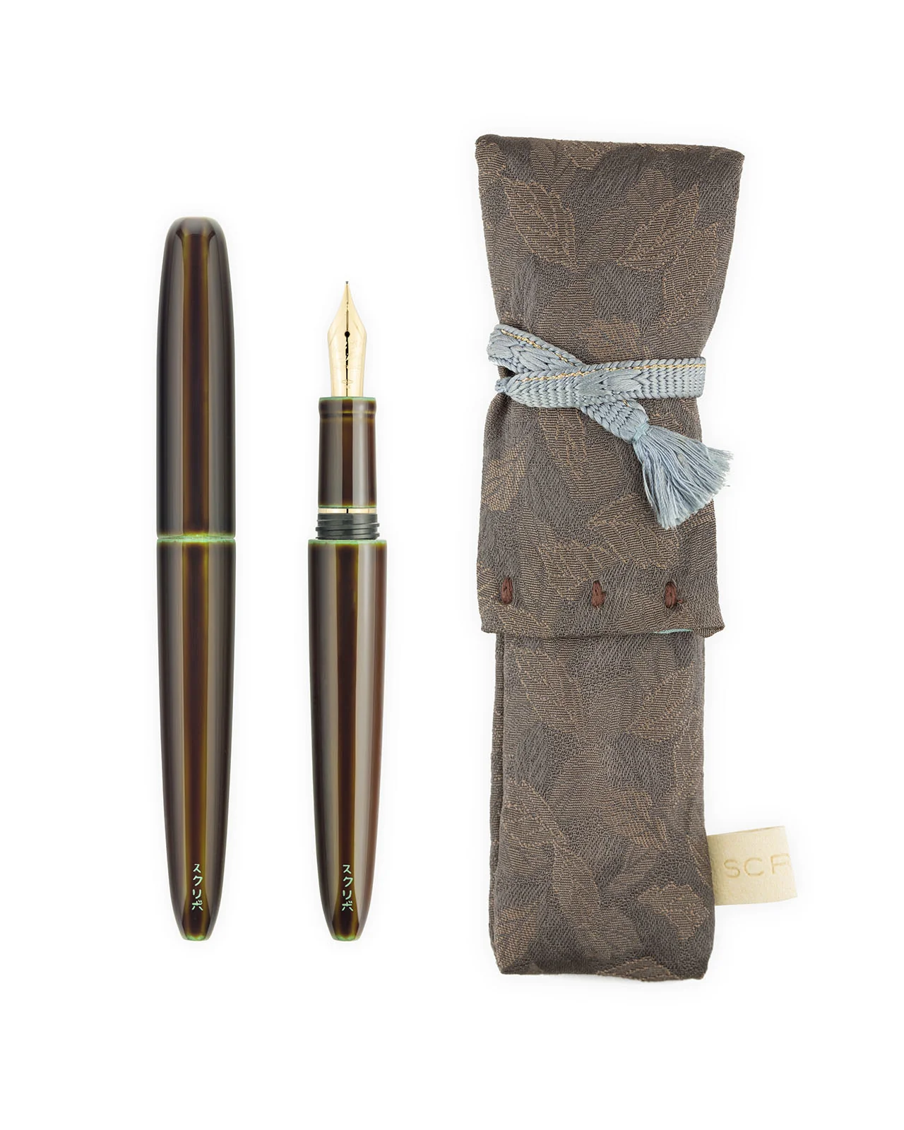 86-scribo-piuma-fountain-pen-in-hane-toruko-with-yellow-gold-trim-limited-edition-6.webp Scribo Piuma Fountain Pen in Hane Toruko with Yellow Gold Trim - Limited Edition