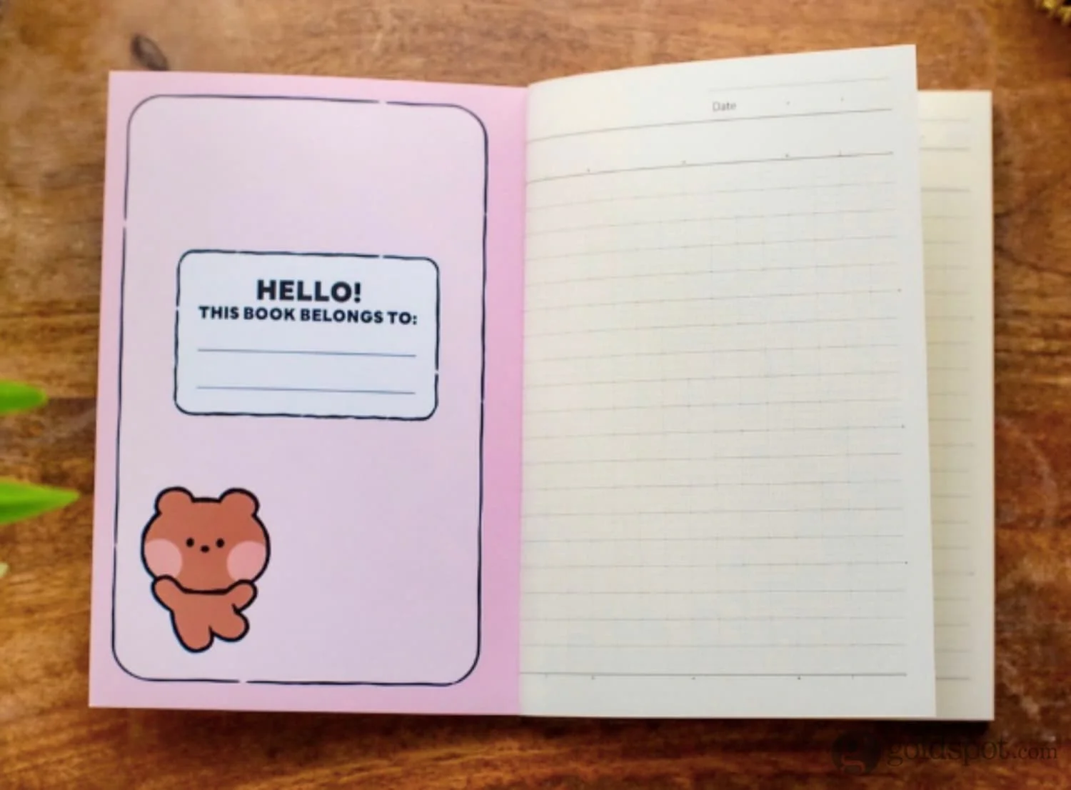 862-itoya-oasis-notebook-in-line-friends-minini-hello-a6-2.webp Itoya Oasis Notebook in LINE FRIENDS Minini Hello! - A6