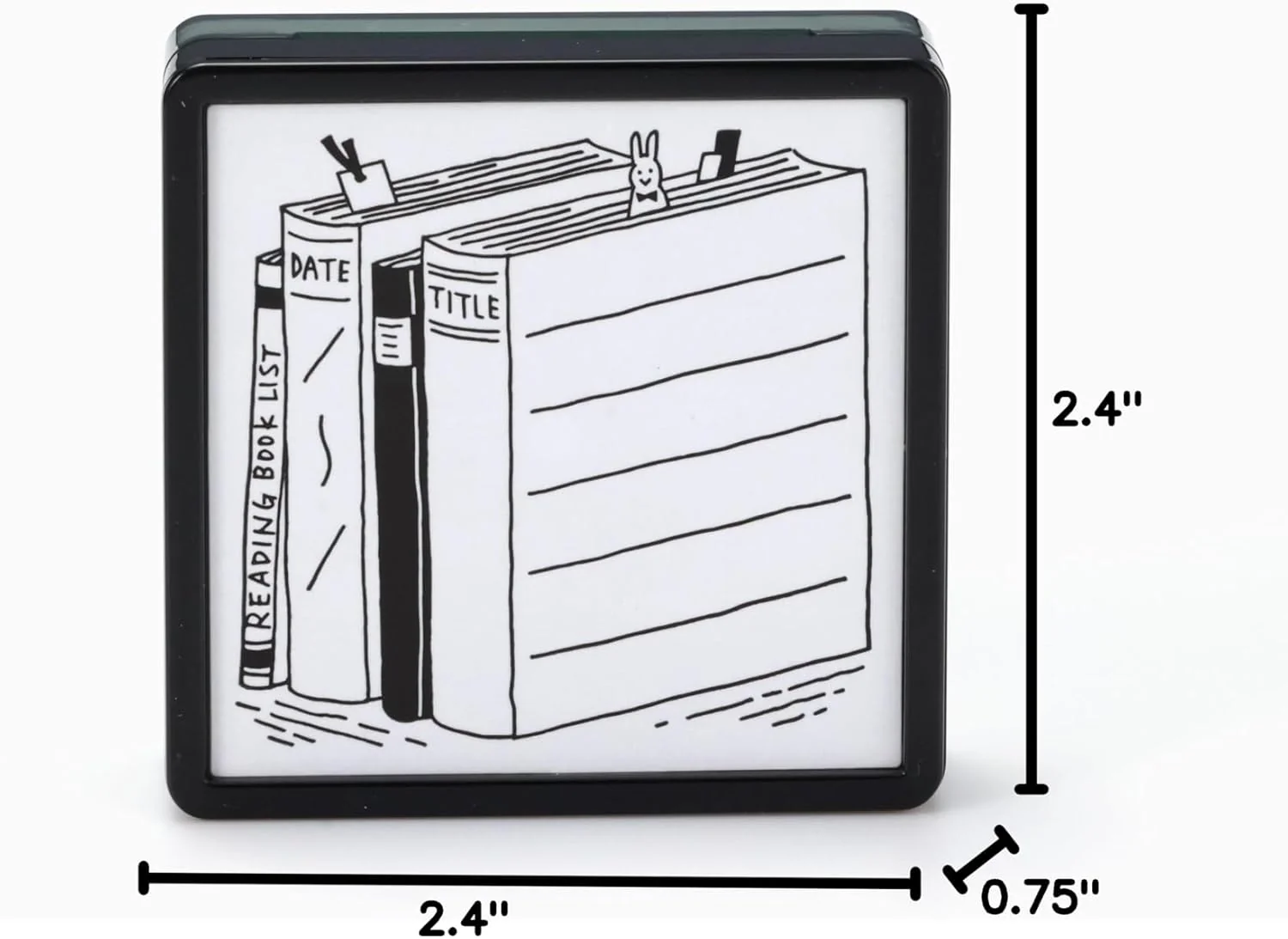 Midori Paintable Stamp Pre-Inked in Book