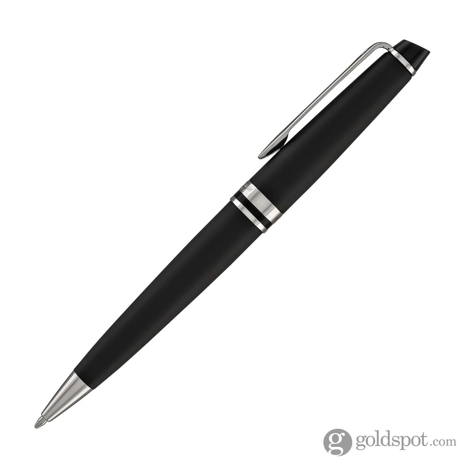 871-waterman-expert-ballpoint-pen-in-matte-black-with-chrome-trim-3.webp Waterman Expert Ballpoint Pen in Matte Black with Chrome Trim