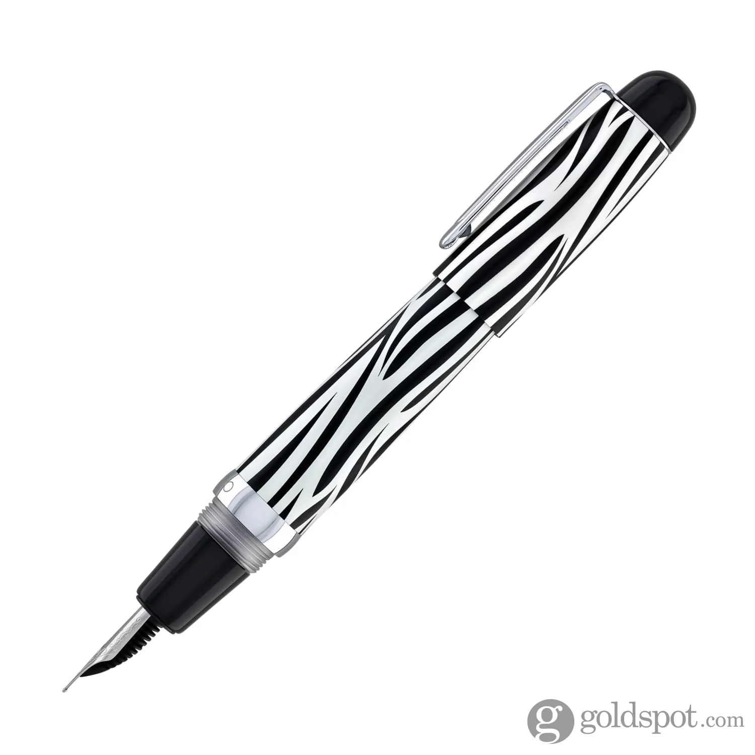 886-opus-88-mini-fountain-pen-in-savannah-zebra-5.webp Opus 88 Mini Fountain Pen in Savannah Zebra