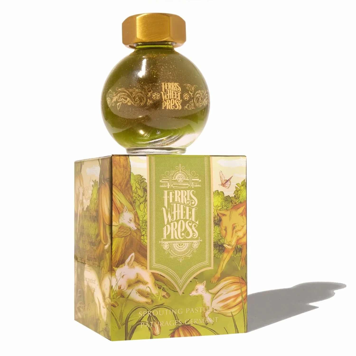 897-ferris-wheel-press-shimmer-bottled-ink-in-sprouting-pastures-20-ml-1.webp Ferris Wheel Press Shimmer Bottled Ink in Sprouting Pastures - 20 mL