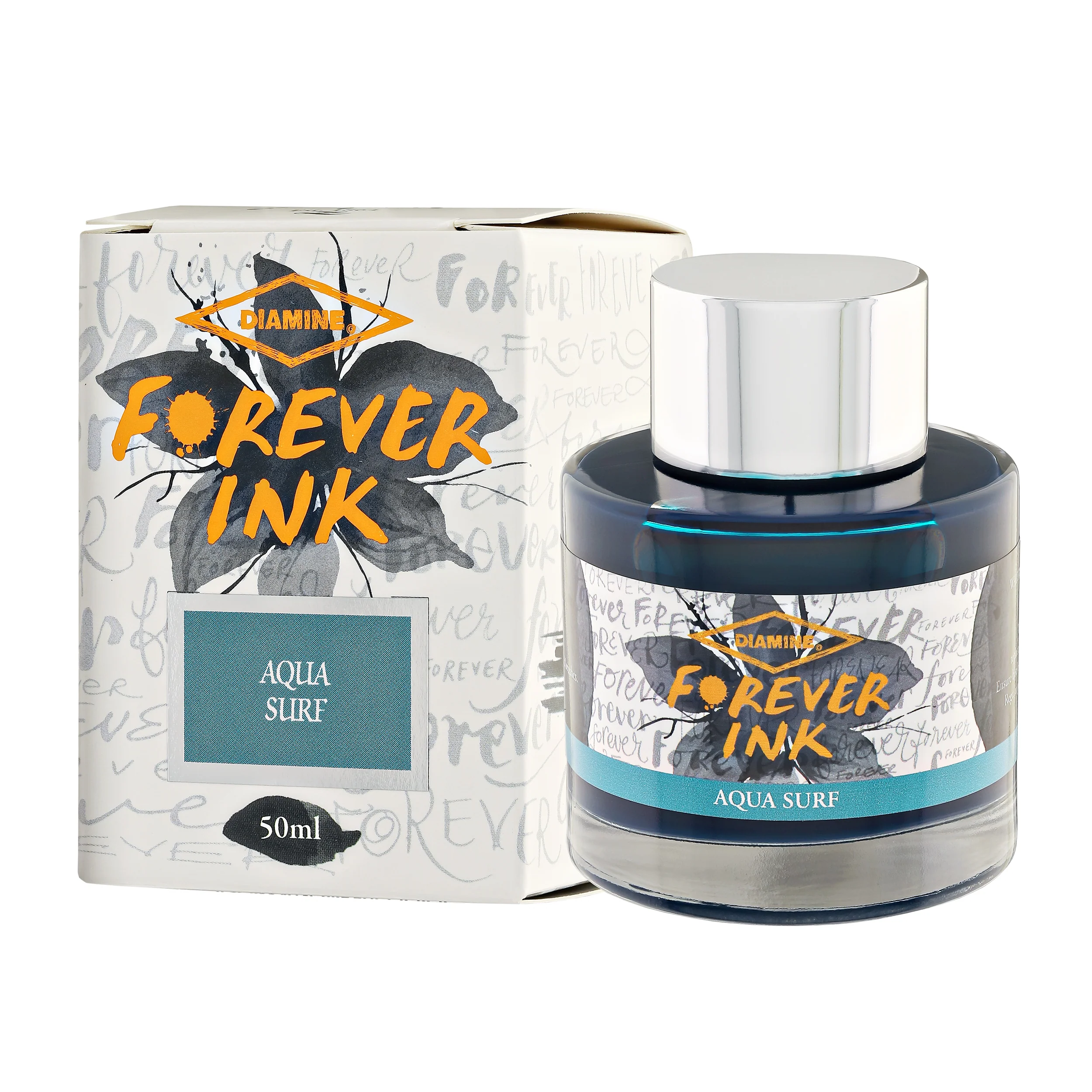 904-diamine-forever-ink-bottled-ink-in-aqua-surf-50-ml-1.webp Diamine Forever Ink Bottled Ink in Aqua Surf - 50 ml