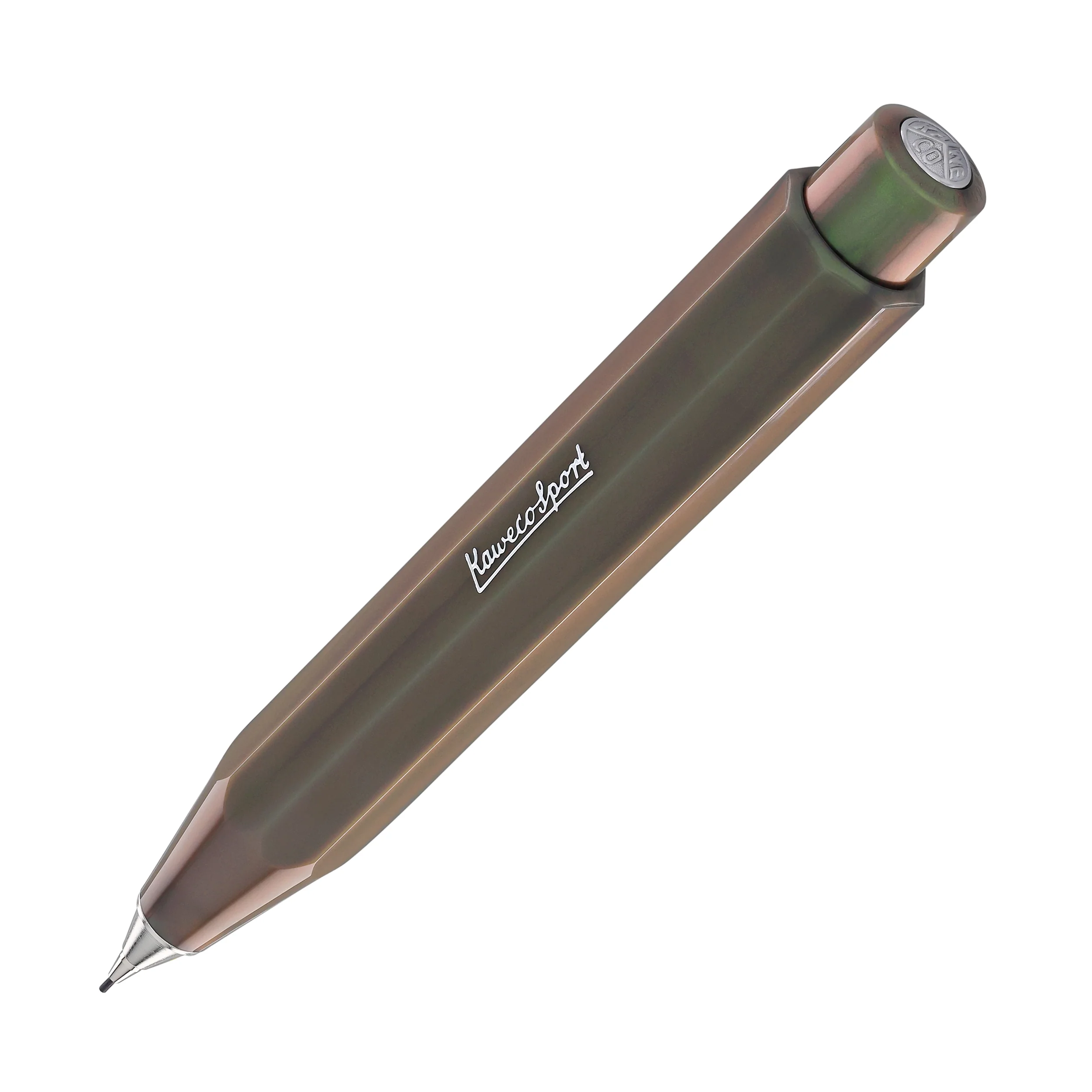 929-kaweco-lunar-sport-mechanical-pencil-in-shadow-green-0.7mm-1.webp Kaweco Lunar Sport Mechanical Pencil in Shadow Green - 0.7mm