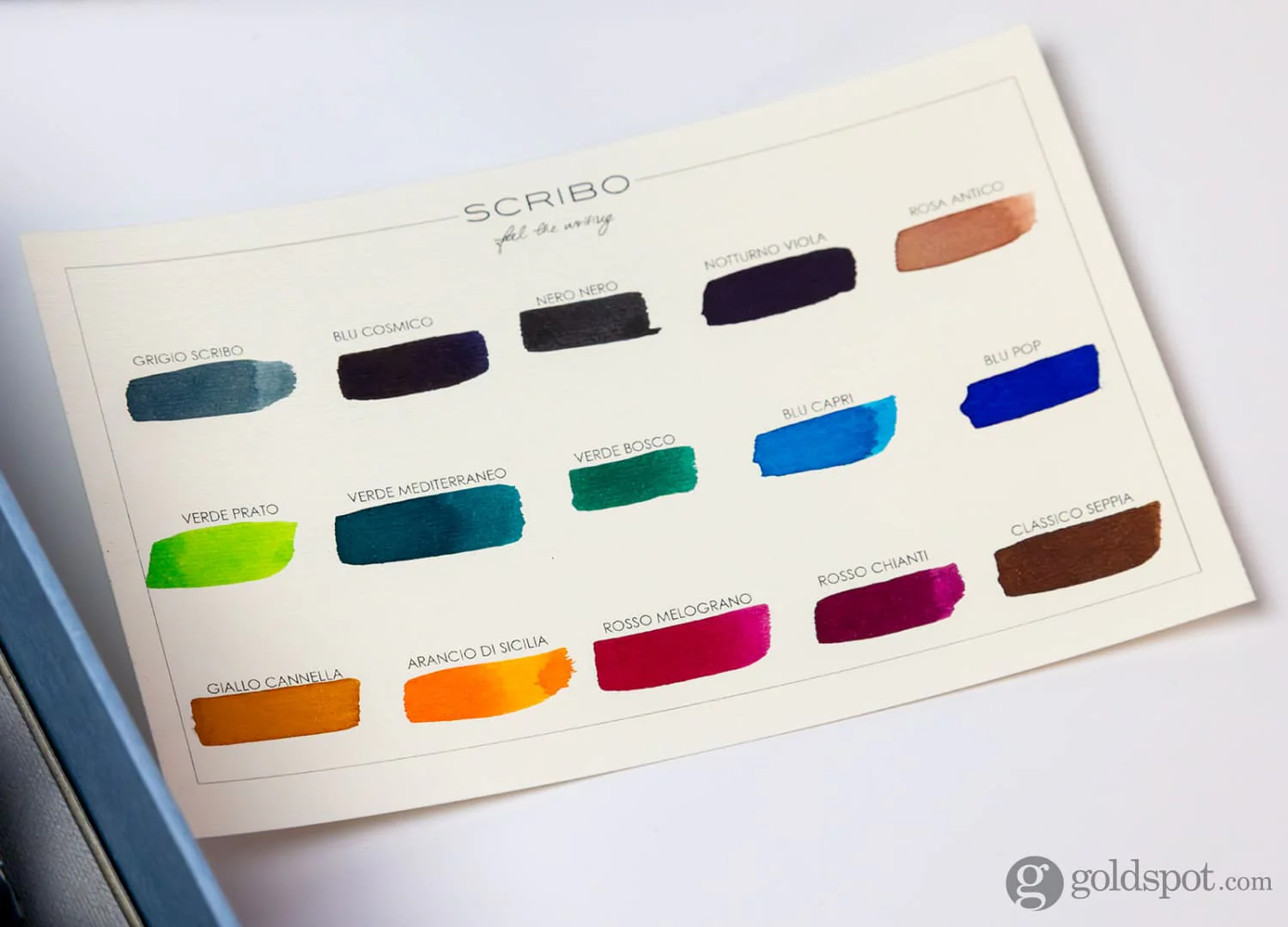 Scribo Fountain Pen 15 Mini Ink Set Limited Edition - 20mL