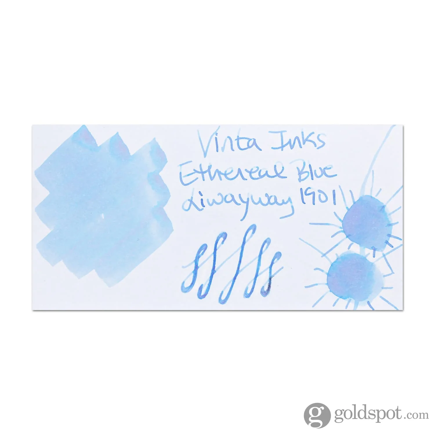 Vinta Inks Seasonal Bottled Ink in Ethereal Blue [Liwayway 1901] - 30mL