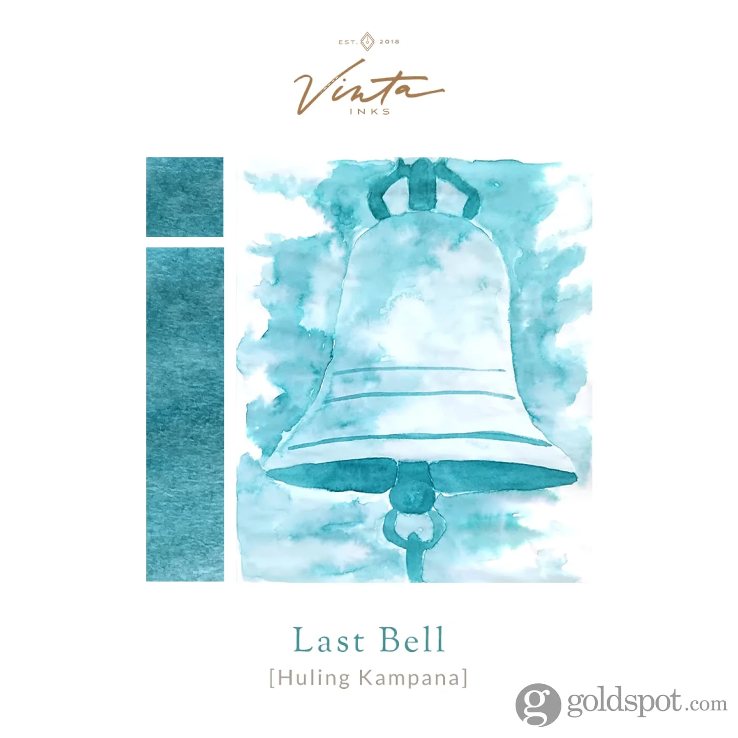 Vinta Inks Homeroom Bottled Ink in Last Bell [Huling Kampana] - 30mL