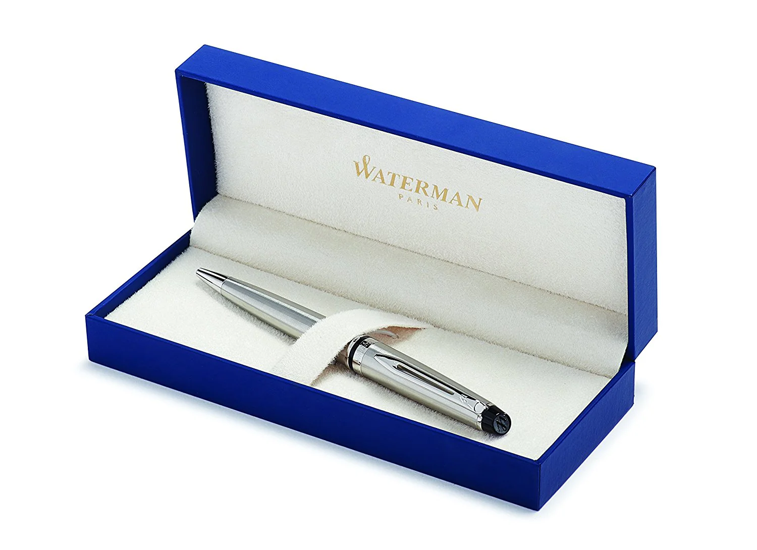 940-waterman-expert-ballpoint-pen-in-stainless-steel-with-chrome-trim-7.webp Waterman Expert Ballpoint Pen in Stainless Steel with Chrome Trim