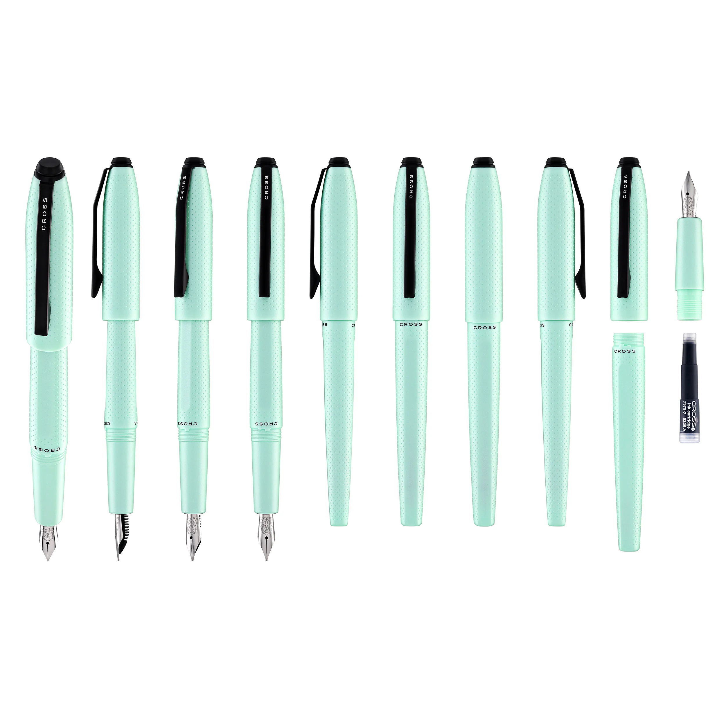 Cross Prism Fountain Pen in Seafoam Resin