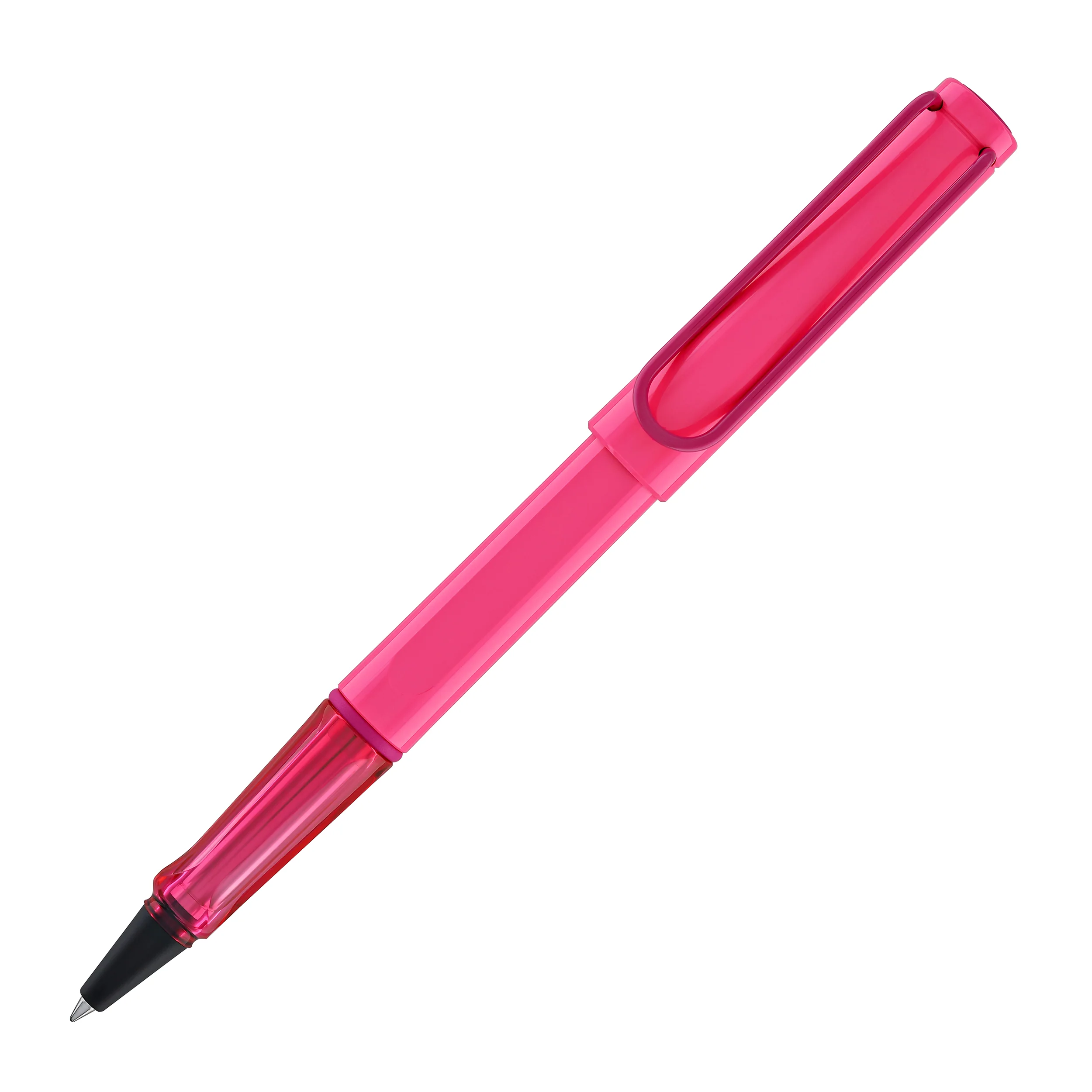 958-lamy-safari-rollerball-pen-in-neon-pink-3.webp Lamy Safari Rollerball Pen in Neon Pink