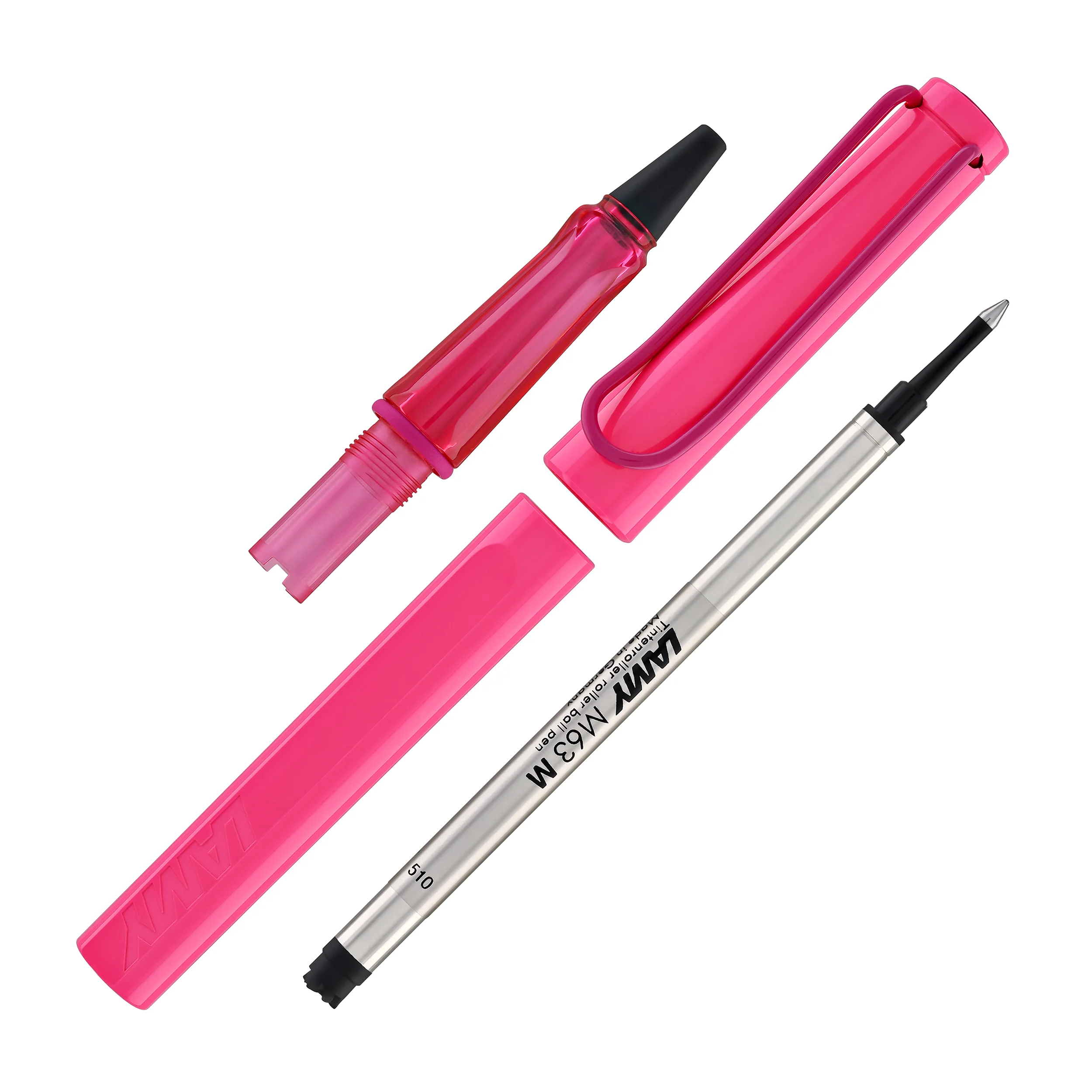 958-lamy-safari-rollerball-pen-in-neon-pink-8.webp Lamy Safari Rollerball Pen in Neon Pink