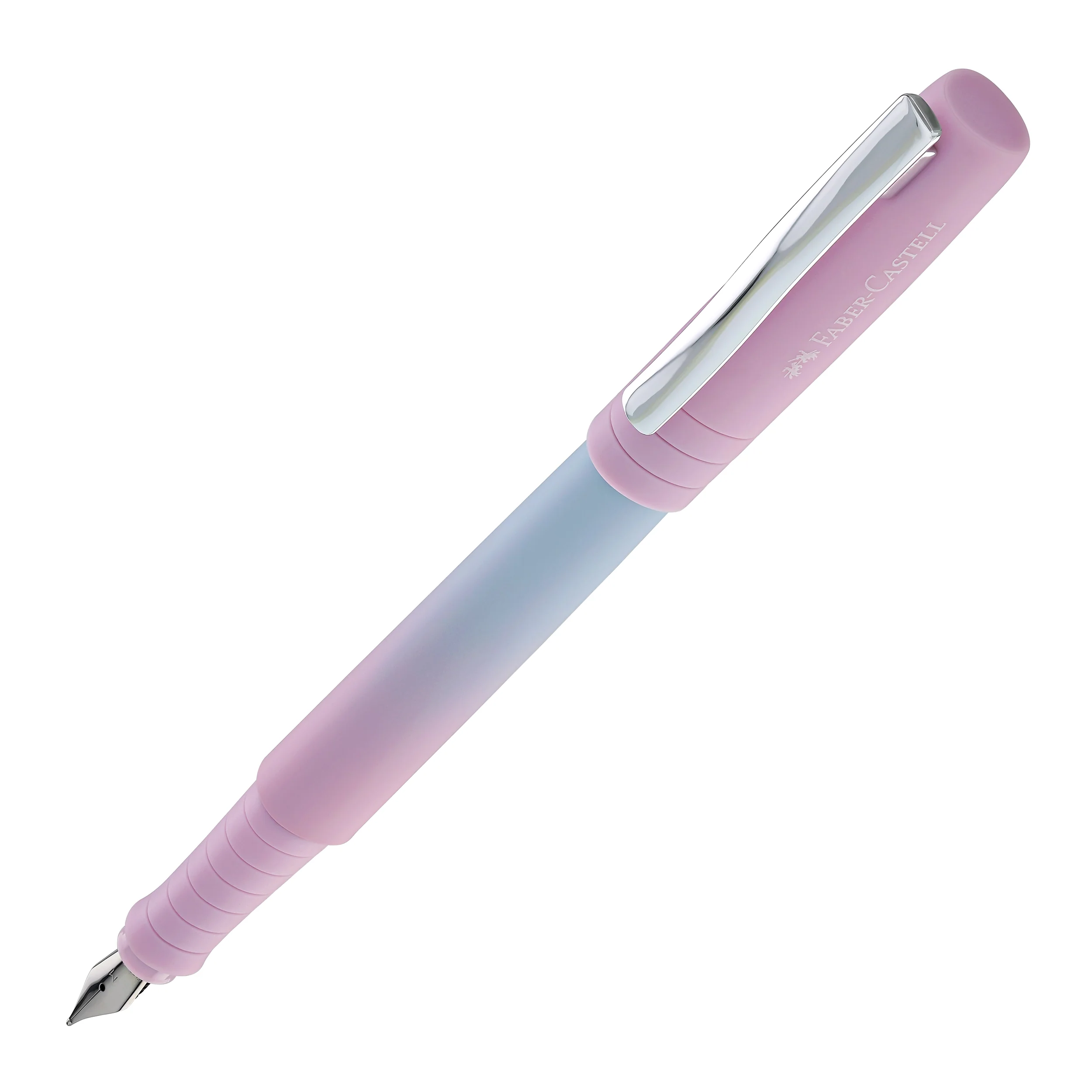 963-faber-castell-poly-flow-fountain-pen-in-blushing-sky-1.webp Faber-Castell Poly Flow Fountain Pen in Blushing Sky