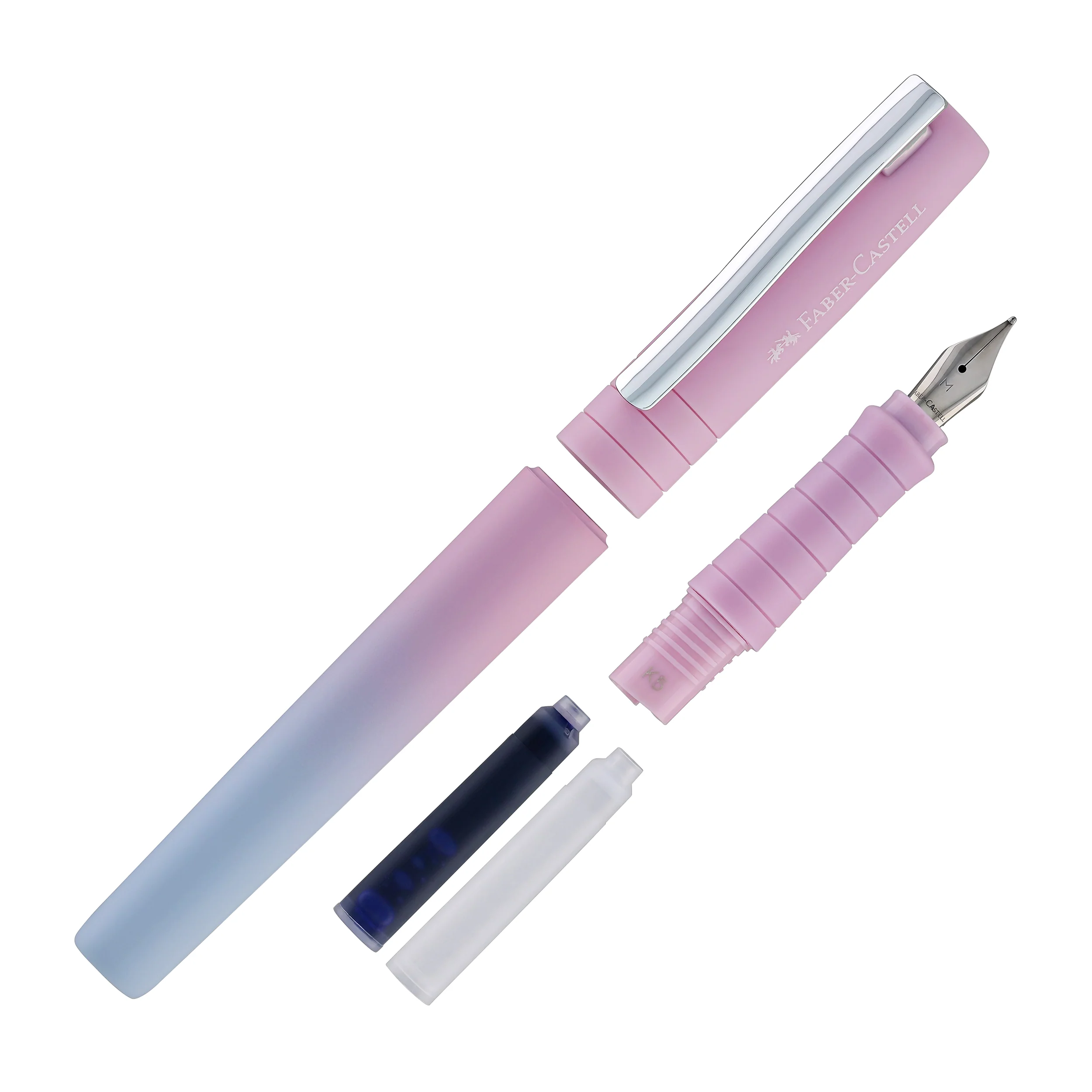 963-faber-castell-poly-flow-fountain-pen-in-blushing-sky-8.webp Faber-Castell Poly Flow Fountain Pen in Blushing Sky