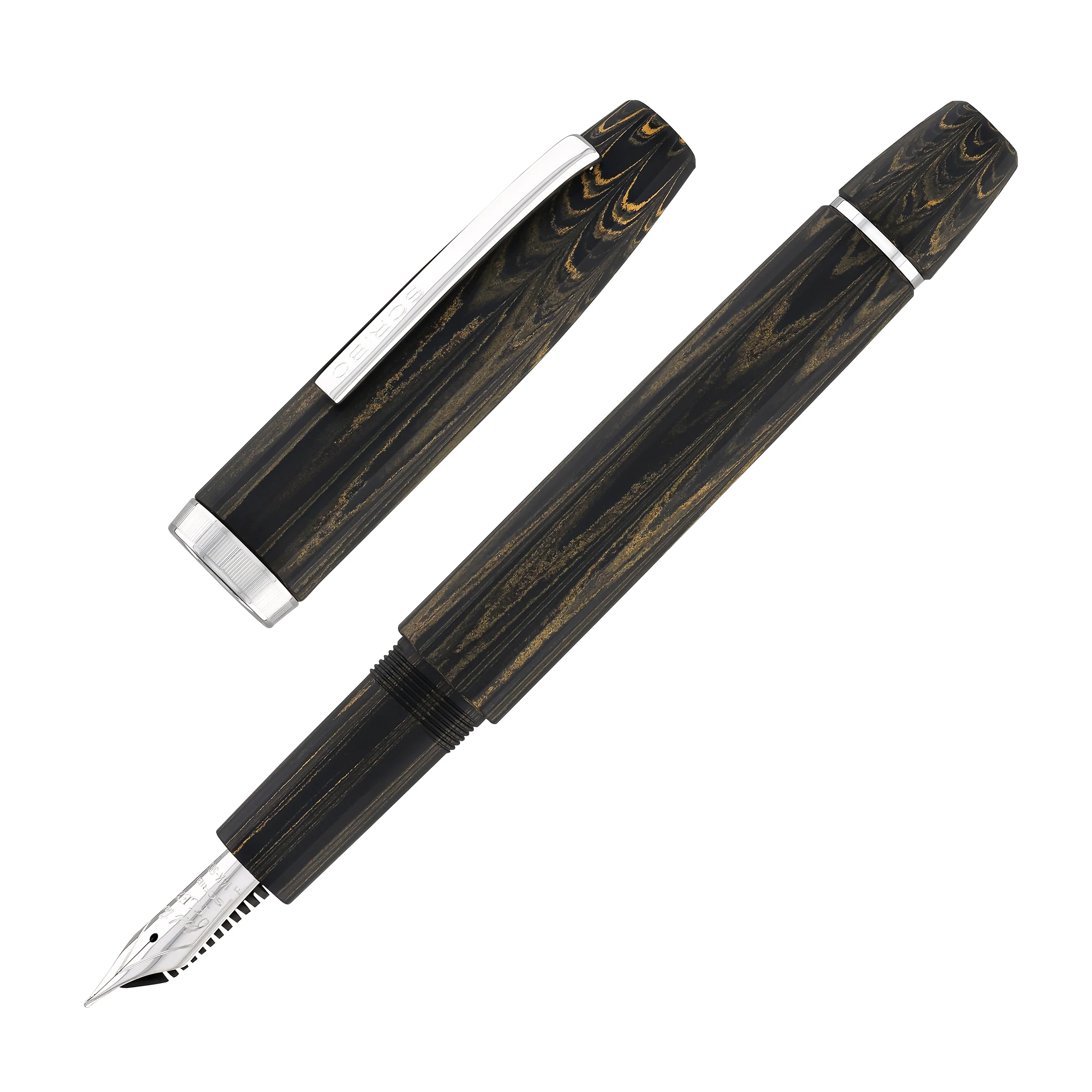 97-scribo-flow-fountain-pen-in-memoria-with-platinum-trim-4.webp Scribo Flow Fountain Pen in Memoria with Platinum Trim