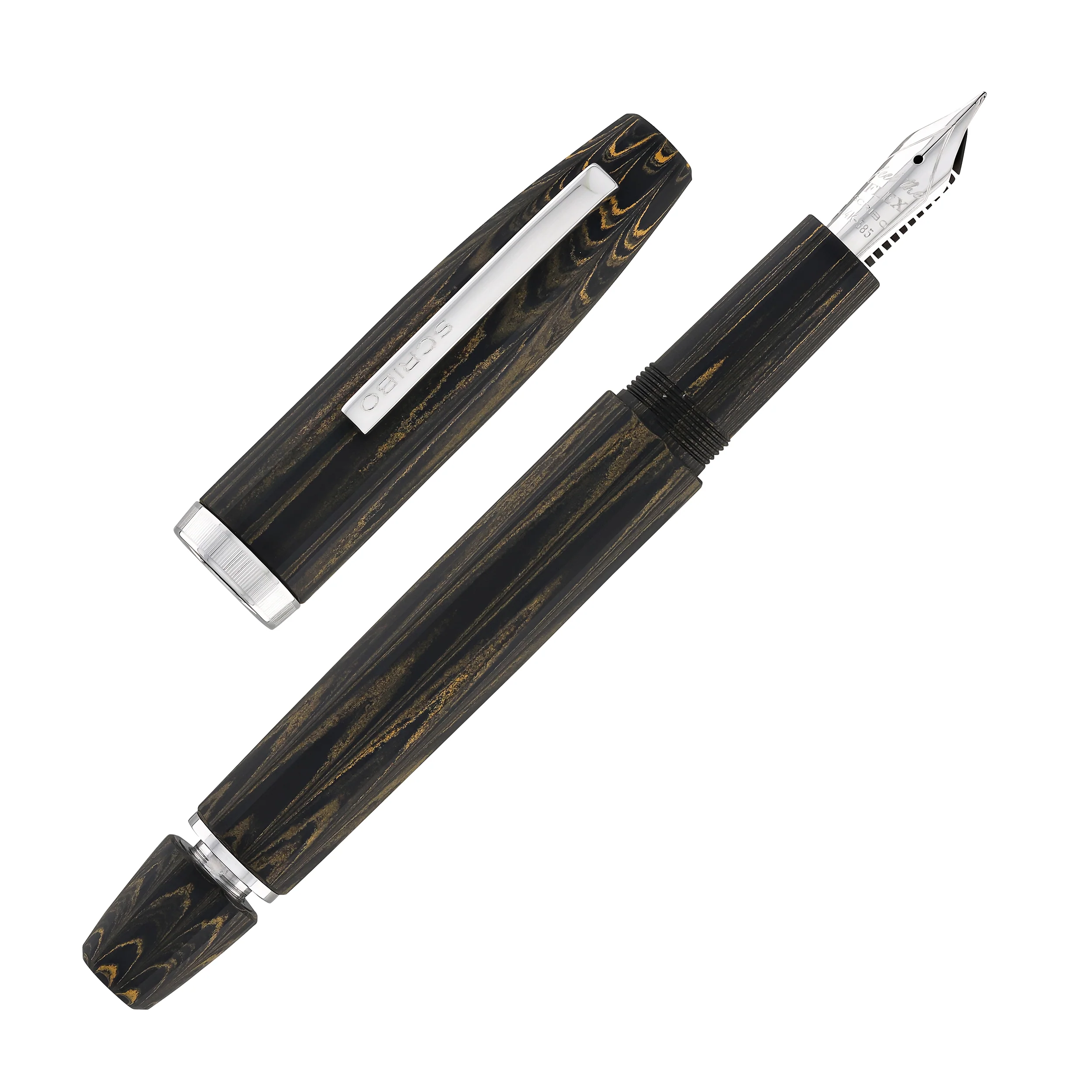 97-scribo-flow-fountain-pen-in-memoria-with-platinum-trim-8.webp Scribo Flow Fountain Pen in Memoria with Platinum Trim