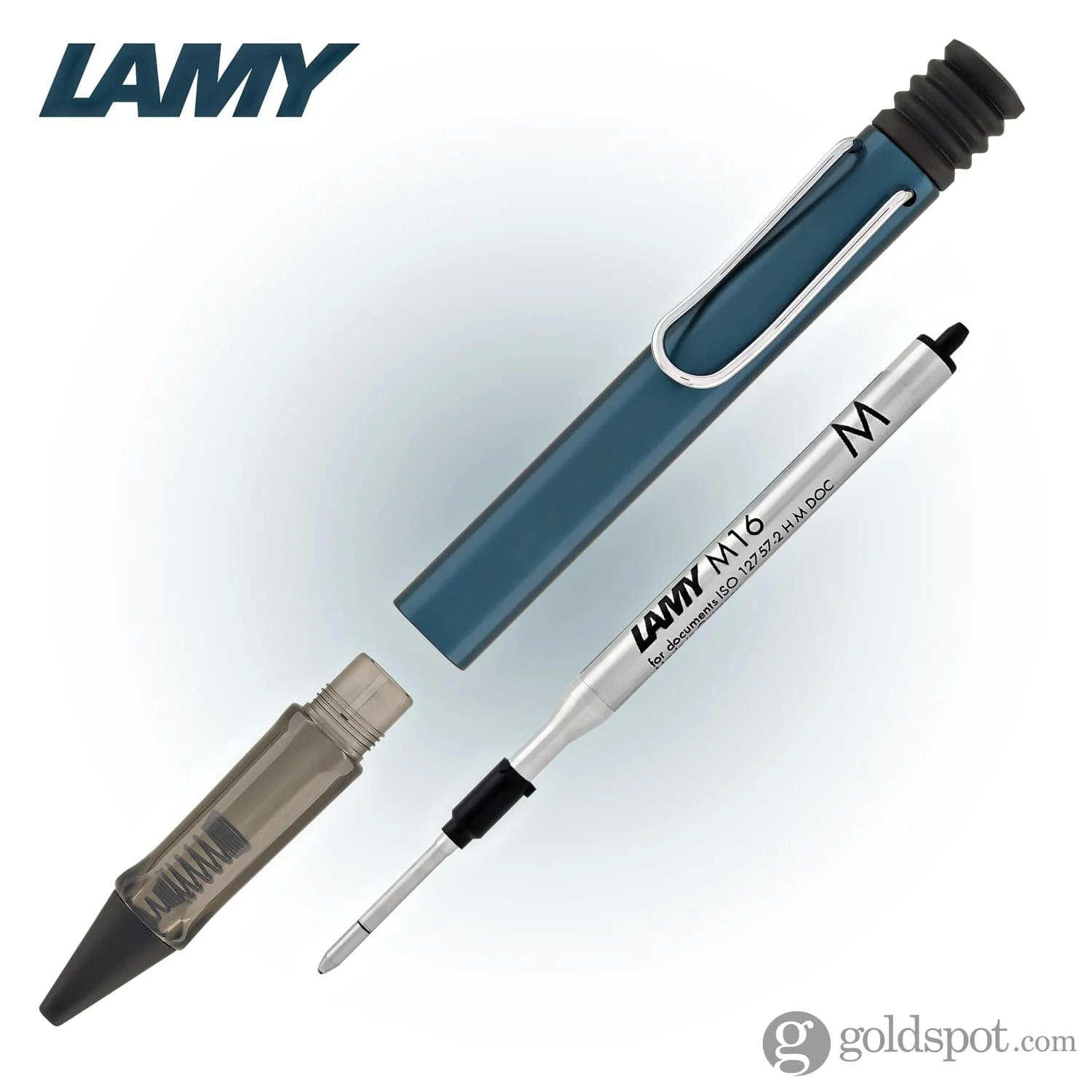 987-lamy-al-star-ballpoint-pen-in-petrol-7.webp Lamy AL-Star Ballpoint Pen in Petrol
