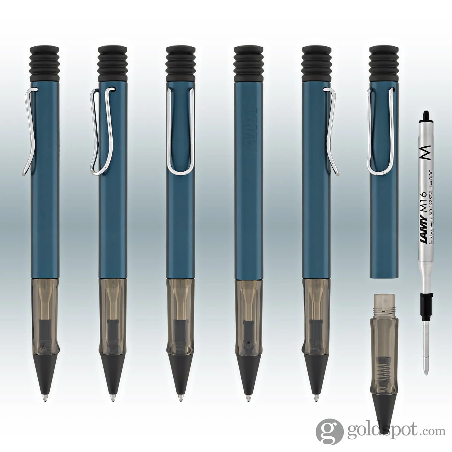 987-lamy-al-star-ballpoint-pen-in-petrol-8.webp Lamy AL-Star Ballpoint Pen in Petrol